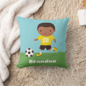Afro-Amerikaanse voetbalkamer decor Pillow Kussen (Deken)