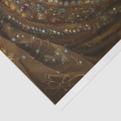 Afro-Amerikaanse vrouw decoupage Tissuepapier (Detail)