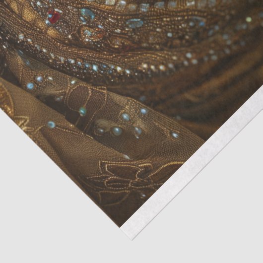 Afro-Amerikaanse vrouw decoupage Tissuepapier (Detail)