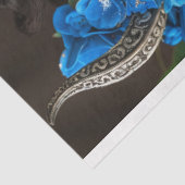 Afro-Amerikaanse vrouw decoupage Tissuepapier (Detail)