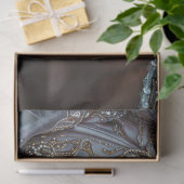 Afro-Amerikaanse vrouw decoupage Tissuepapier (Geschenk)