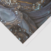 Afro-Amerikaanse vrouw decoupage Tissuepapier (Detail)