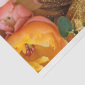 Afro-Amerikaanse vrouw decoupage Tissuepapier (Detail)