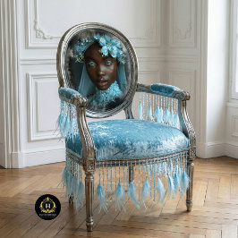 Afro-Amerikaanse vrouw decoupage Tissuepapier