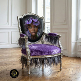 Afro-Amerikaanse vrouw decoupage Tissuepapier