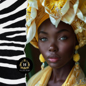  Afro-Amerikaanse vrouw decoupage Tissuepapier