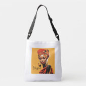 Afro-Amerikaanse vrouw gezegend Tas (Achterkant)