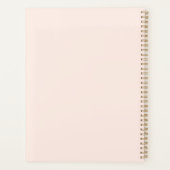 Afro-Amerikaanse vrouw met boomversierd haar Planner (Achterkant)