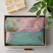 Afro-Amerikaanse vrouw met Martini Decoupage Tissuepapier (Geschenk)