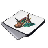 Afro-Amerikaanse Vrouw rapper Elektronica Tas (Voorkant onderkant)