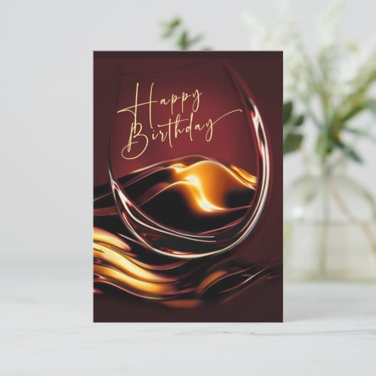 Afro-Amerikaanse Vrouw Verjaardag Kaart (Staand voorkant)