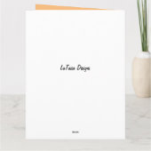 Afro-Amerikaanse vrouw zingen een microfoon Kaart (Achterkant)