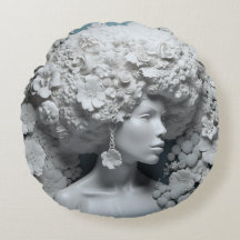 Afro-Amerikaanse vrouw zwart koningin melanine pop