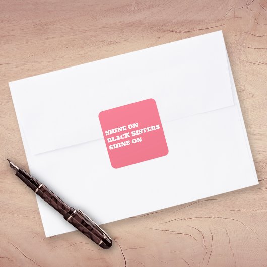 Afro-Amerikaanse vrouwen Motivatie Sticker