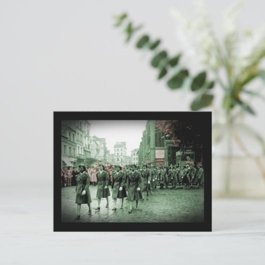 Afro-Amerikaanse vrouwendag Briefkaart (Staand voorkant)