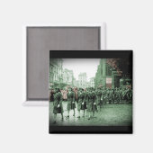 Afro-Amerikaanse vrouwendag Magneet (Voorkant / Achterkant)