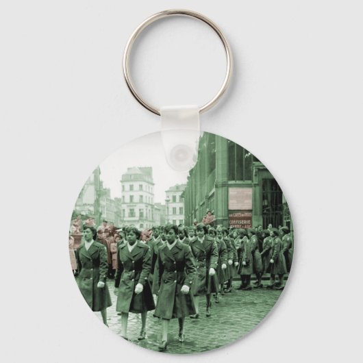 Afro-Amerikaanse vrouwendag Sleutelhanger (Voorkant)