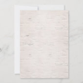 Afro-Amerikaanse Winter Prinses Verjaardagsfeest Kaart (Achterkant)