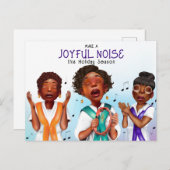 Afro-Amerikaanse zangers Feestdagenkaart (Voorkant / Achterkant)