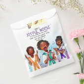 Afro-Amerikaanse zangers Schrift Bedankzakje (Gezegeld)