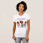 Afro-Amerikaanse zangers Schrift T-shirt (Voorkant volledig)