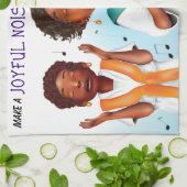 Afro-Amerikaanse zangers Schrift Theedoek (Gevouwen)