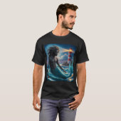 Afro-Amerikaanse zeemeerman T-shirt (Voorkant volledig)