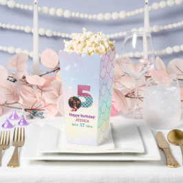 Afro-Amerikaanse zeemeermin 5e verjaardag Bedankdoosjes