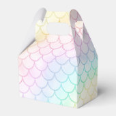 Afro-Amerikaanse zeemeermin 5e verjaardag Bedankdoosjes (Achterkant)