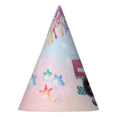 Afro-Amerikaanse zeemeermin 5e verjaardag Feesthoedjes (Links)