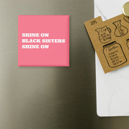 Afro-Amerikaanse (zwart) Motivatie Magneet