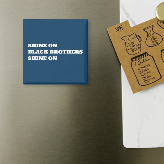 Afro-Amerikaanse (zwart) Motivatie Magneet