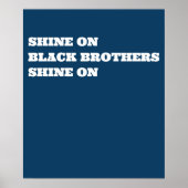 Afro-Amerikaanse (zwart) Motivatie Poster (Voorkant)