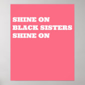 Afro-Amerikaanse (zwart) Motivatie Poster (Voorkant)