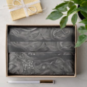 Afro-Amerikaanse zwart-witte vrouw decoupage Tissuepapier (Geschenk)