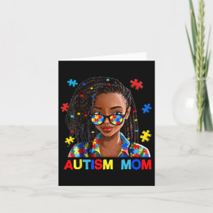 Afro-Amerikaanse zwarte autisme moeder afro autism Kaart