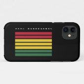 Afro-Amerikaanse zwarte geschiedenis 1865 Case-Mate iPhone Case (Achterkant (horizontaal))
