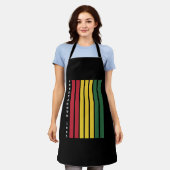 Afro-Amerikaanse zwarte geschiedenis 1865 Schort (Gedragen)