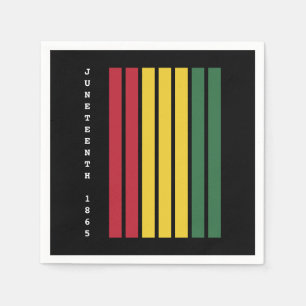 Afro-Amerikaanse zwarte geschiedenis 1865 Servet