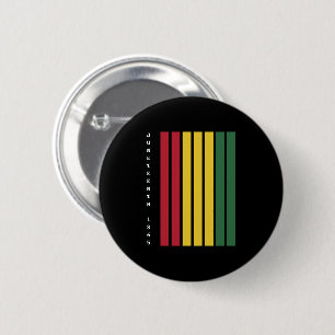 Afro-Amerikaanse zwarte geschiedenis Juneteenth 18 Ronde Button 5,7 Cm