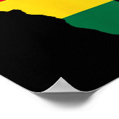 Afro-Amerikaanse zwarte geschiedenis maand juni Poster (Hoek)