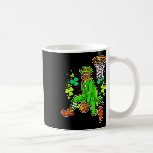Afro-Amerikaanse zwarte Leprechaun Bysketbyll St P Koffiemok