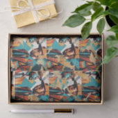 Afro-Amerikaanse zwarte Mannen Tissuepapier (Geschenk)