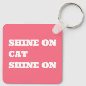 Afro-Amerikaanse (zwarte) Motivatie Sleutelhanger (Achterkant)