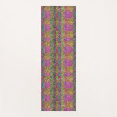 Afro Ankara Mud Cloth geïnspireerd | Twee Design Yogamat (Voorkant)