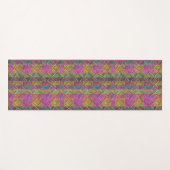 Afro Ankara Mud Cloth geïnspireerd | Twee Design Yogamat (Voorkant (horizontaal))