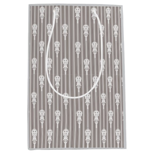 Afro Aygebam Lalibela Cross Pattern Medium Cadeauzakje (Voorkant)