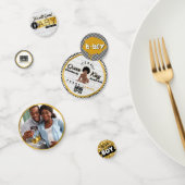 Afro Baby Boy 90's Hop Retro Baby shower Foto Confetti (Groep)