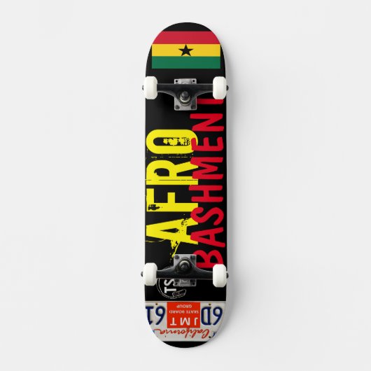 AFRO BAHMENT JMT USA Skateboard (Voorkant)