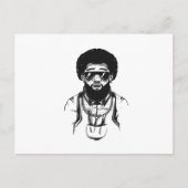 Afro Barber Briefkaart (Voorkant)